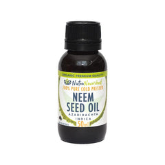 Organic Neem Seed Oil 50ml - 100% Cold Pressed Natural Skin & Hair Treatment