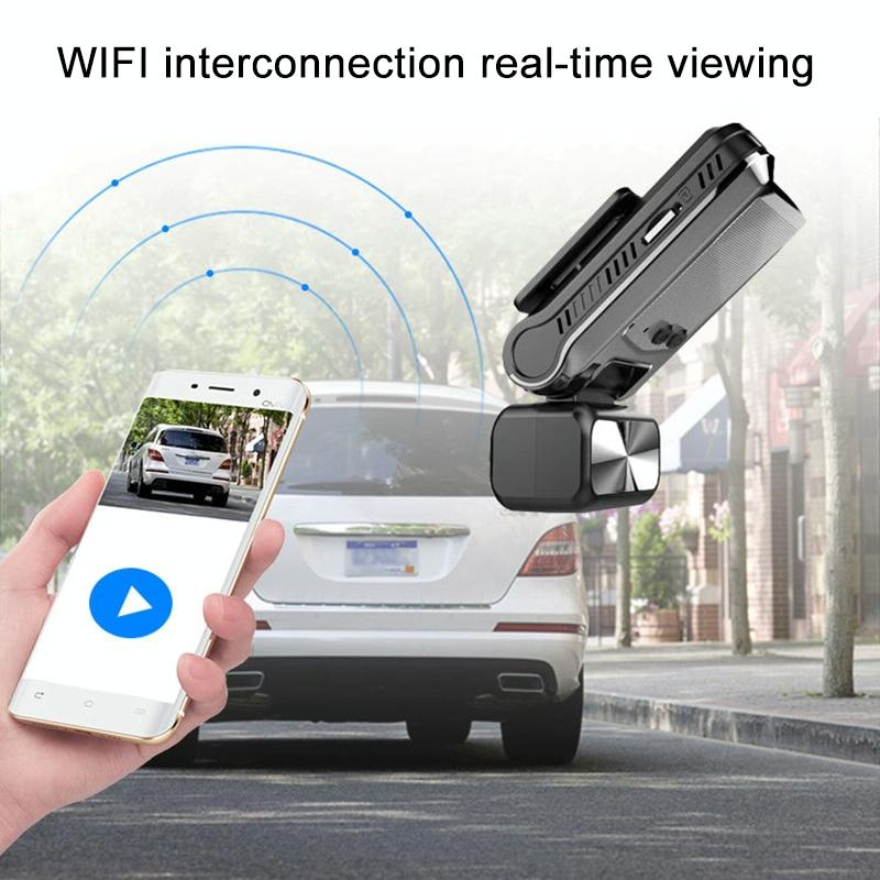 4K Ultra HD Dash Cam with WiFi, Night Vision, Motion Detection & 170° Wide‑Angle Lens – Premium Vehicle Recorder