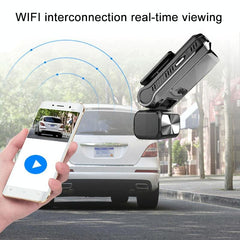4K Ultra HD Dash Cam with WiFi, Night Vision, Motion Detection & 170° Wide‑Angle Lens – Premium Vehicle Recorder