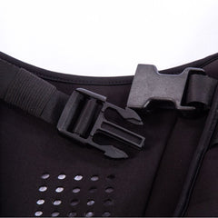 Black Premium Adjustable Weighted Vest for Strength Training, Running, and Cardio Fitness(5KG)