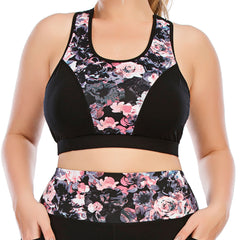 Premium Plus Size Tight Sports Bra - Yoga Workout Clothing Bra