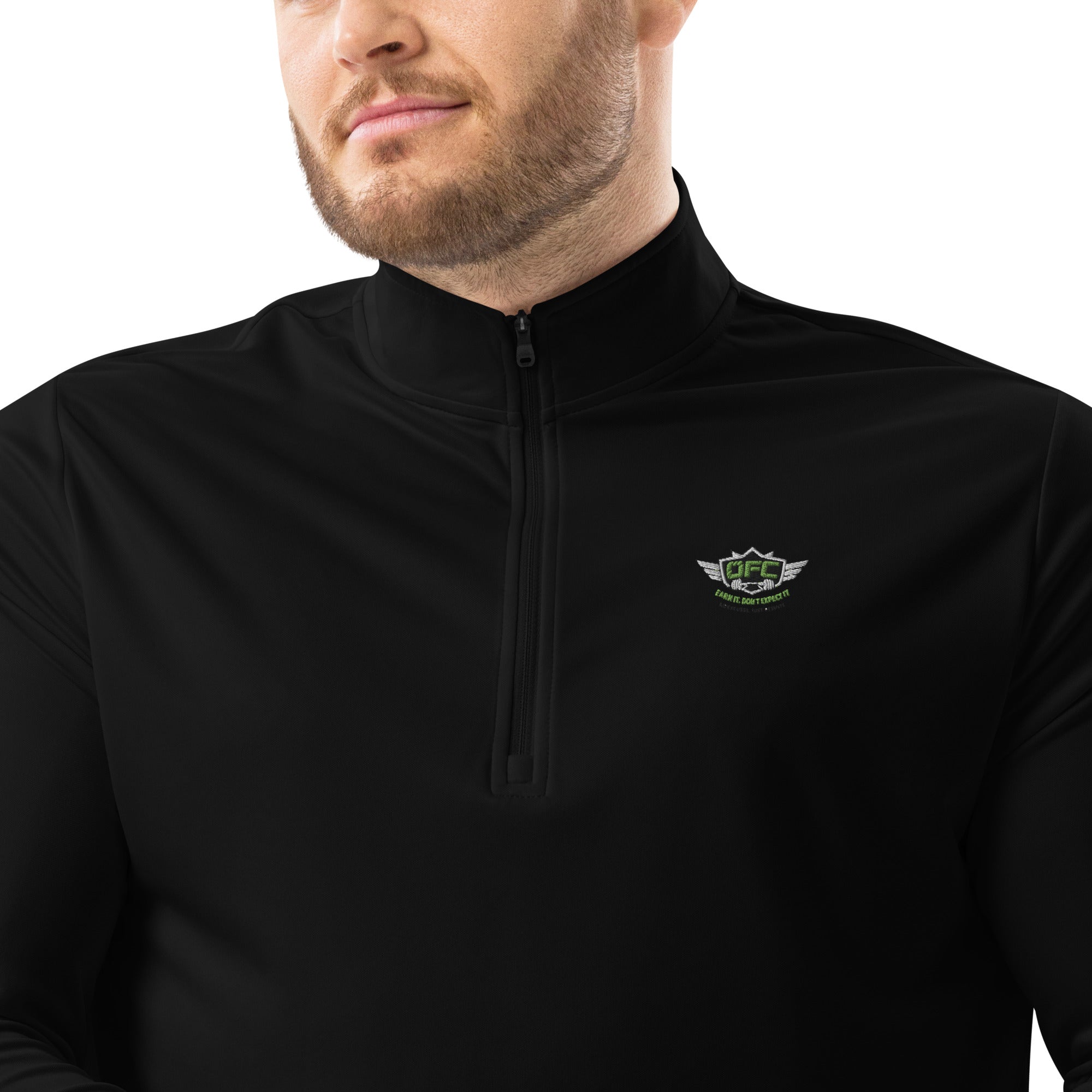 OFC Men's Eco-Friendly Quarter Zip Pullover - Performance Activewear