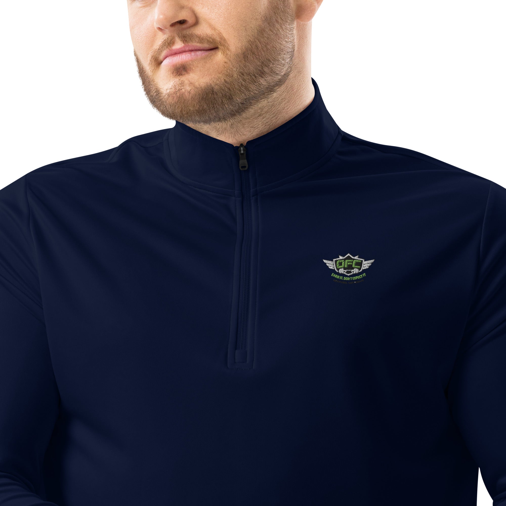 OFC Men's Eco-Friendly Quarter Zip Pullover - Performance Activewear