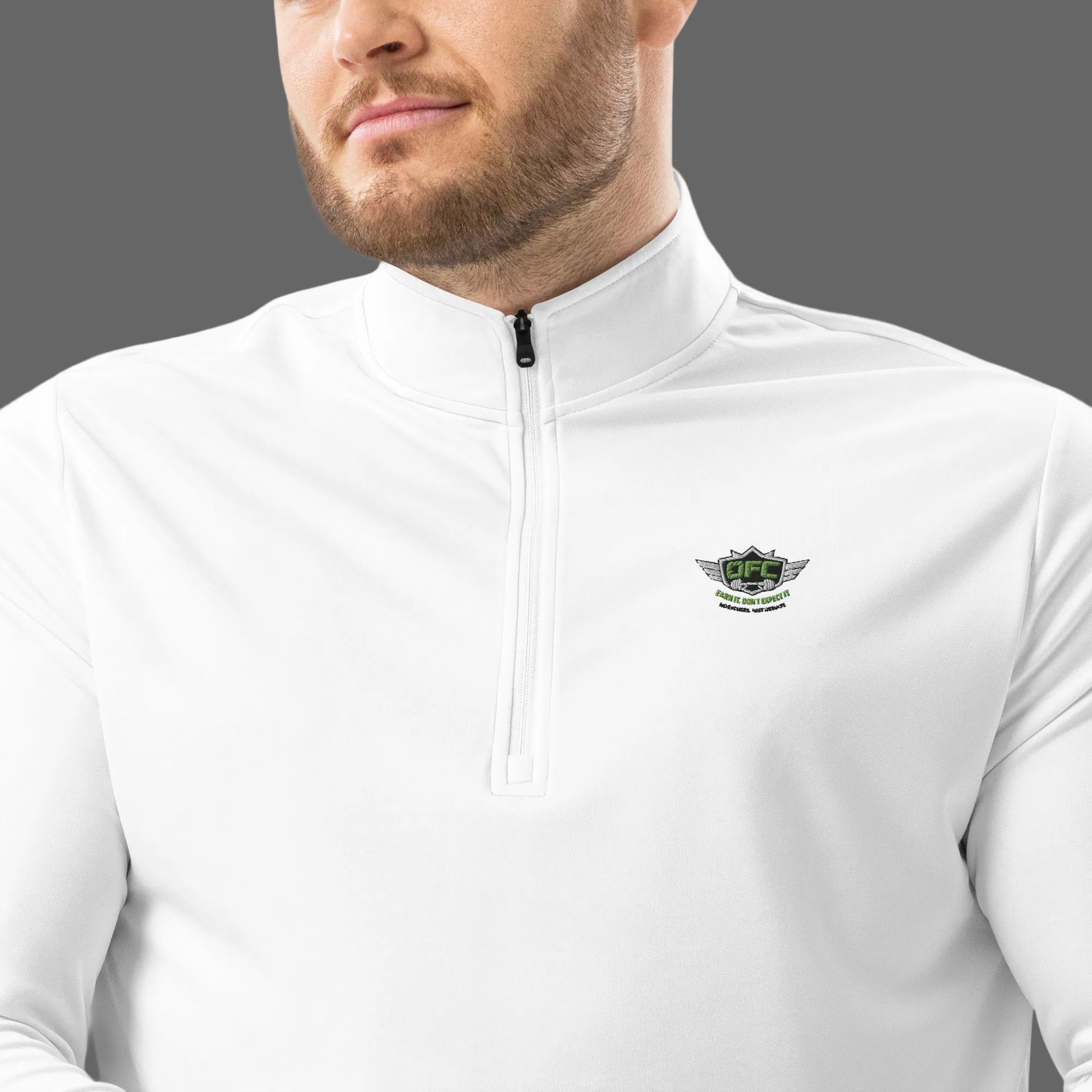 OFC Men's Eco-Friendly Quarter Zip Pullover - Performance Activewear