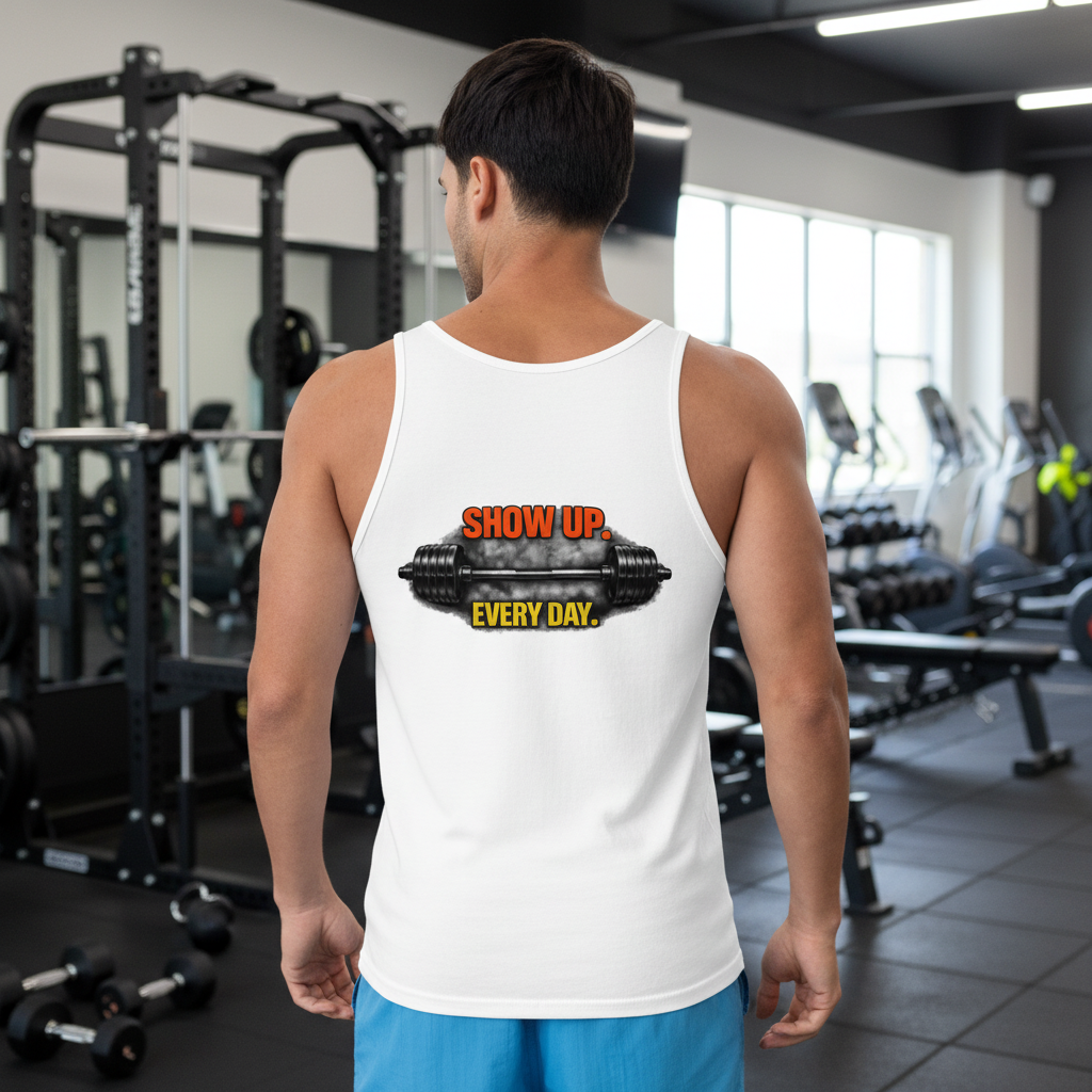 OFC Men's Classic Tank Top - Premium Cotton Sleeveless Shirt