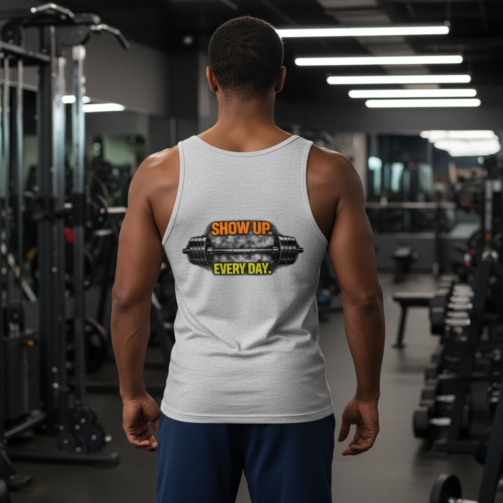 OFC Men's Classic Tank Top - Premium Cotton Sleeveless Shirt