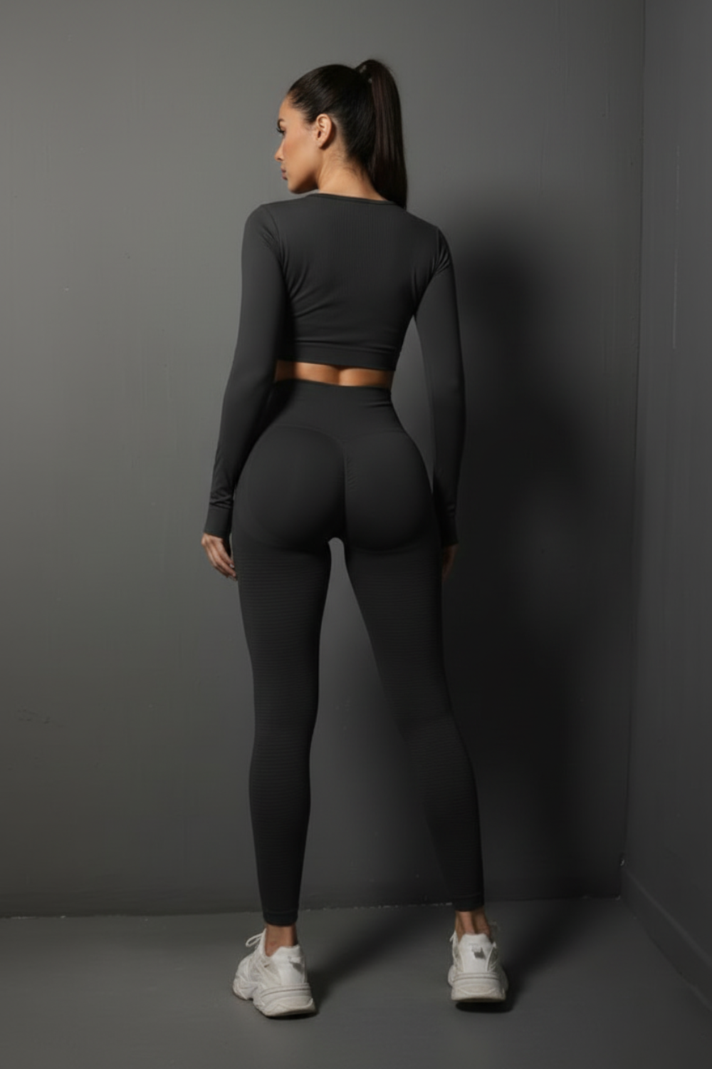 High-Waist Butt-Lifting Yoga Leggings - Premium Seamless Activewear for Women