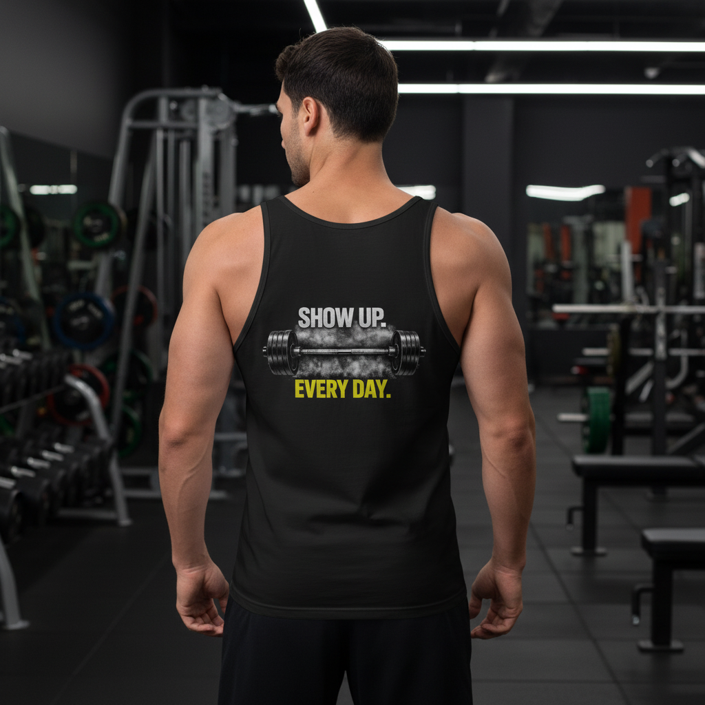 OFC Men's Classic Tank Top - Premium Cotton Sleeveless Shirt