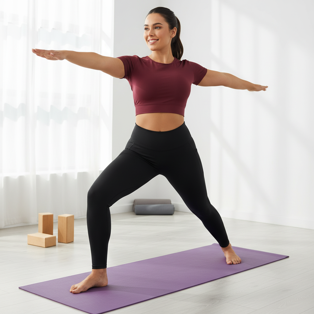 Black High-Waist Seamless Yoga Leggings with Pockets - Ultra Soft & Quick-Dry Workout Tights
