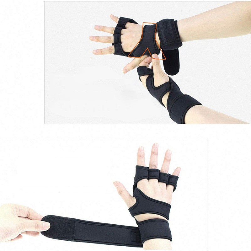 Premium Half-Finger Fitness Gloves - Non-Slip Gym Training Gloves