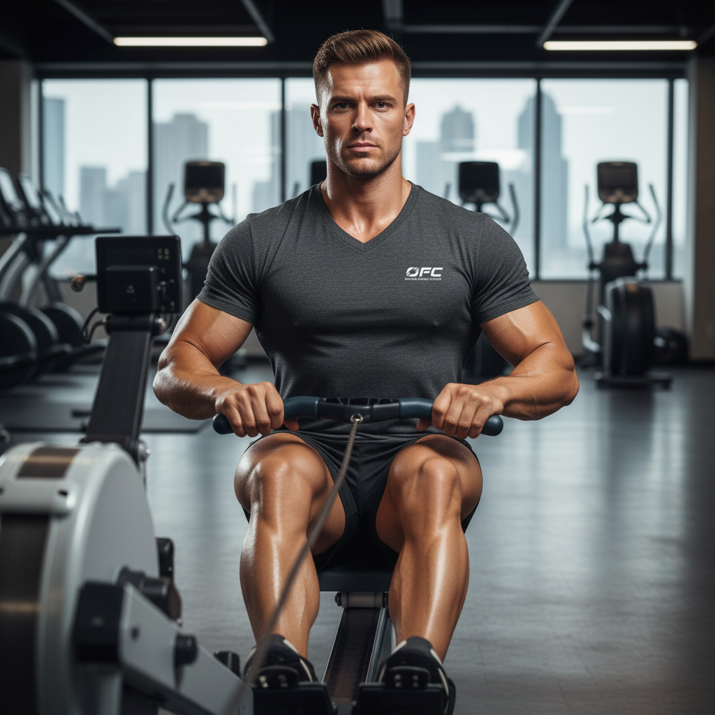 Men's OFC Gym V-Neck T-Shirt - No Off Switch Motivational Tee