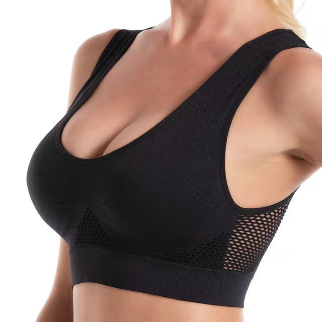 Plus Size Yoga Running Workout Exercise Underwear Black