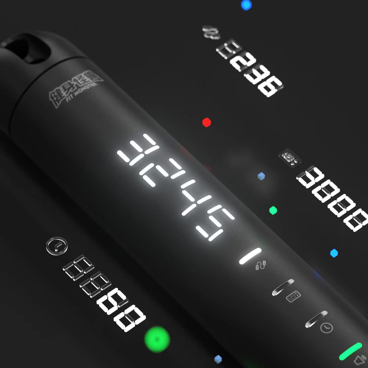 Smart Voice Jump Rope with App Tracking – Digital Skipping Rope for Cardio & Fat Burn