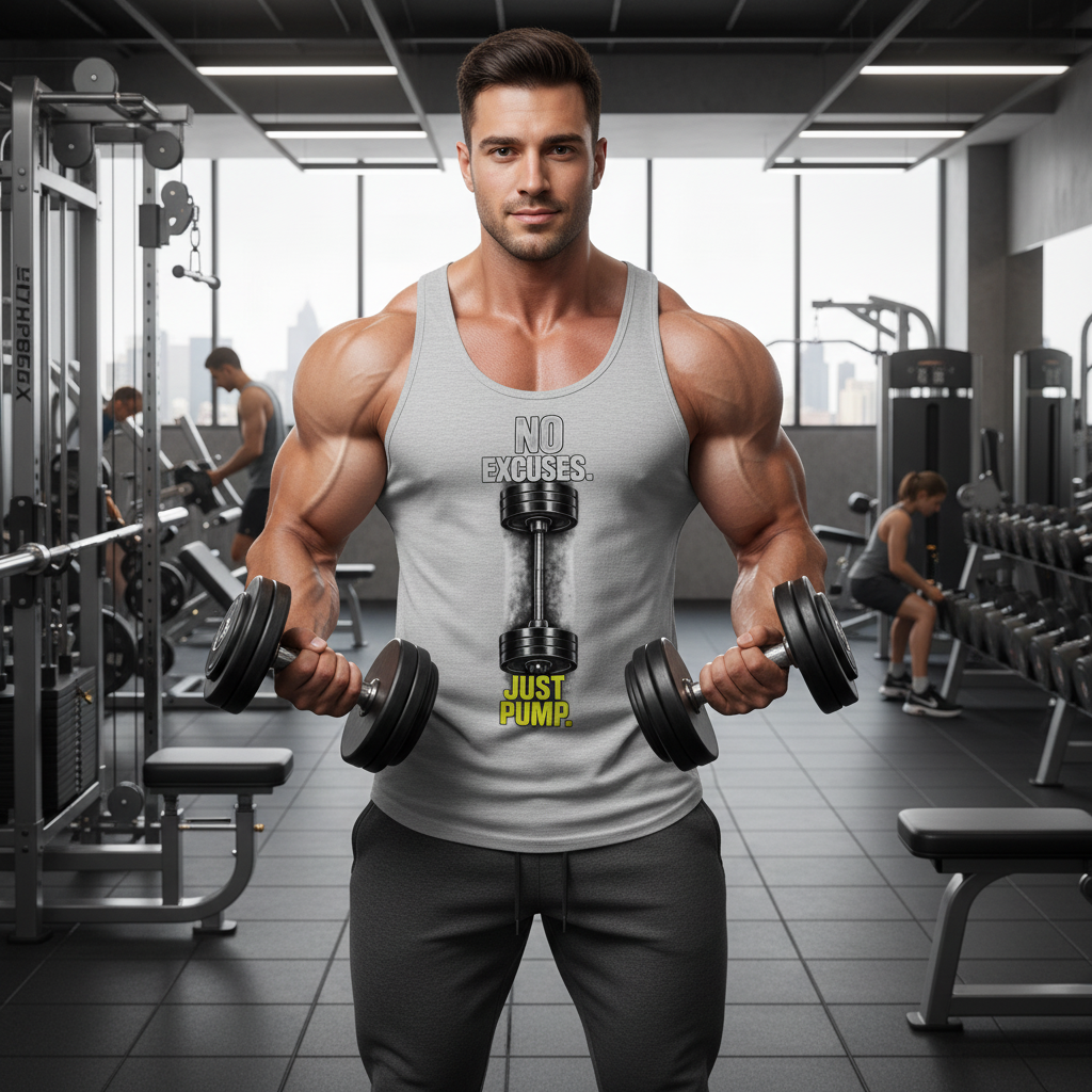 OFC Men's Classic Tank Top - Premium Cotton Sleeveless Shirt