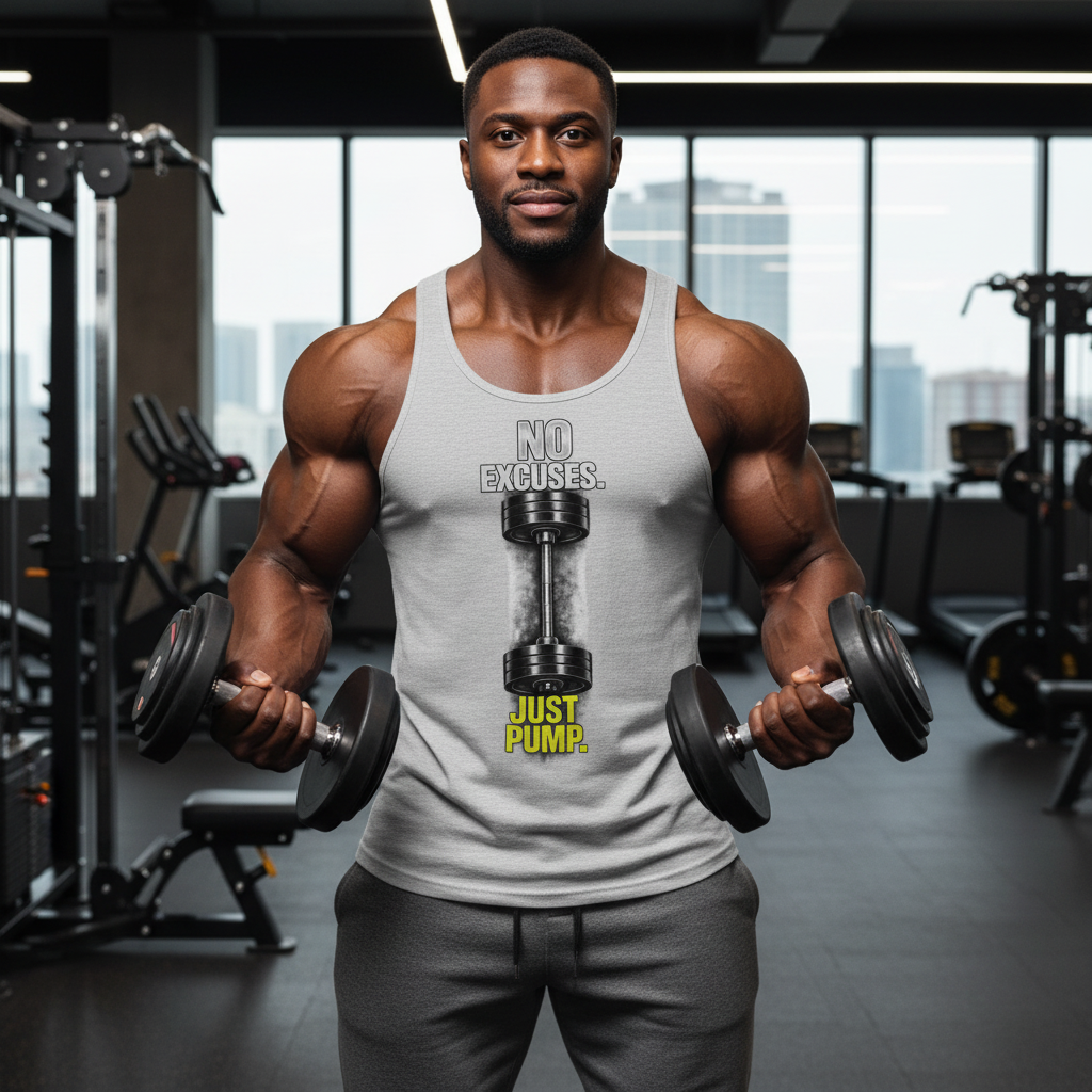 OFC Men's Classic Tank Top - Premium Cotton Sleeveless Shirt