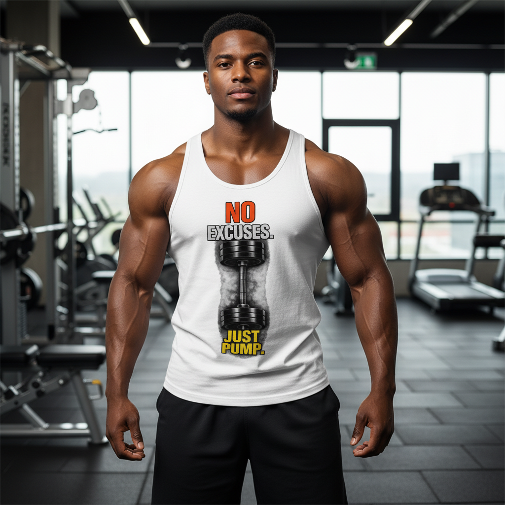 OFC Men's Classic Tank Top - Premium Cotton Sleeveless Shirt