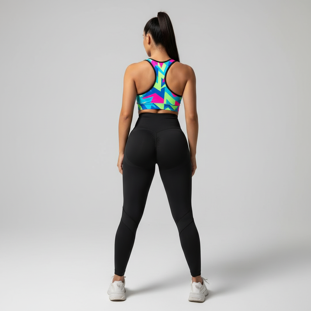 High-Waist Butt-Lifting Yoga Leggings - Premium Seamless Activewear for Women