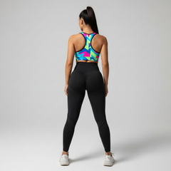 High-Waist Butt-Lifting Yoga Leggings - Premium Seamless Activewear for Women