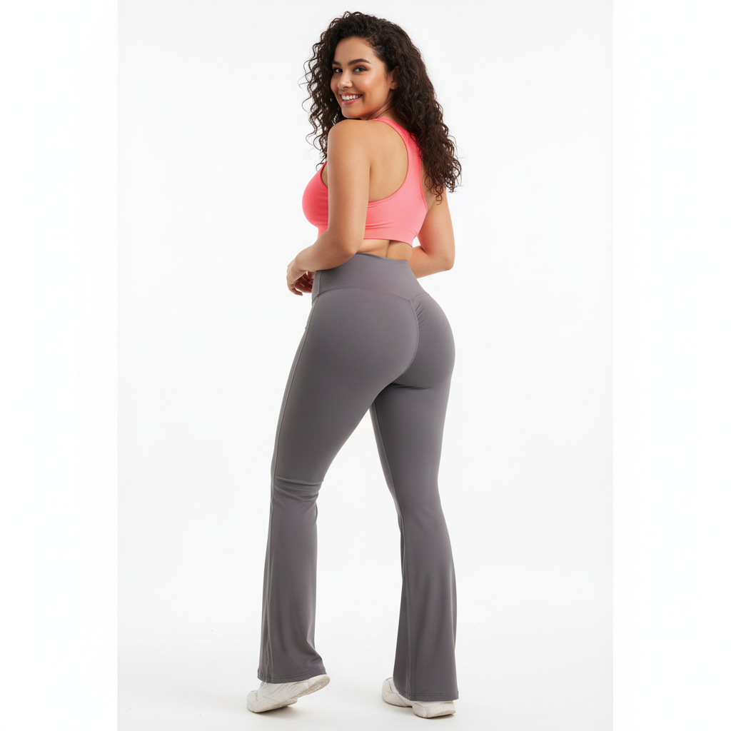 OFC Women's High Waist Flare Yoga Pants - Bootcut Workout Leggings