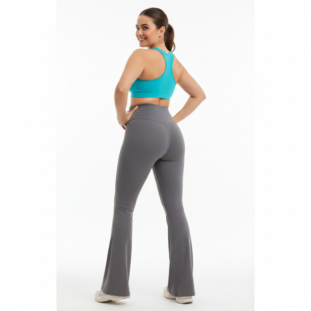 OFC Women's High Waist Flare Yoga Pants - Bootcut Workout Leggings