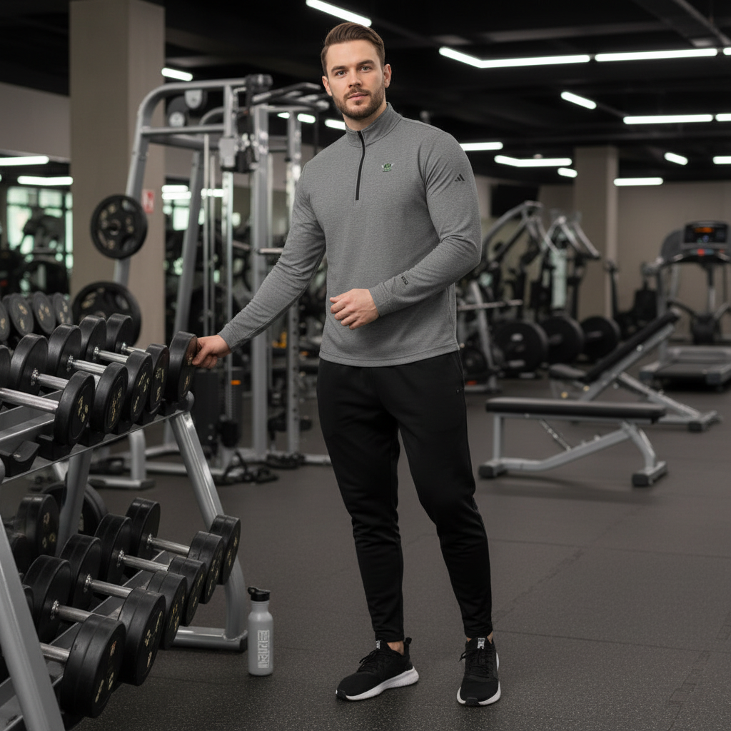 OFC Men's Eco-Friendly Quarter Zip Pullover - Performance Activewear