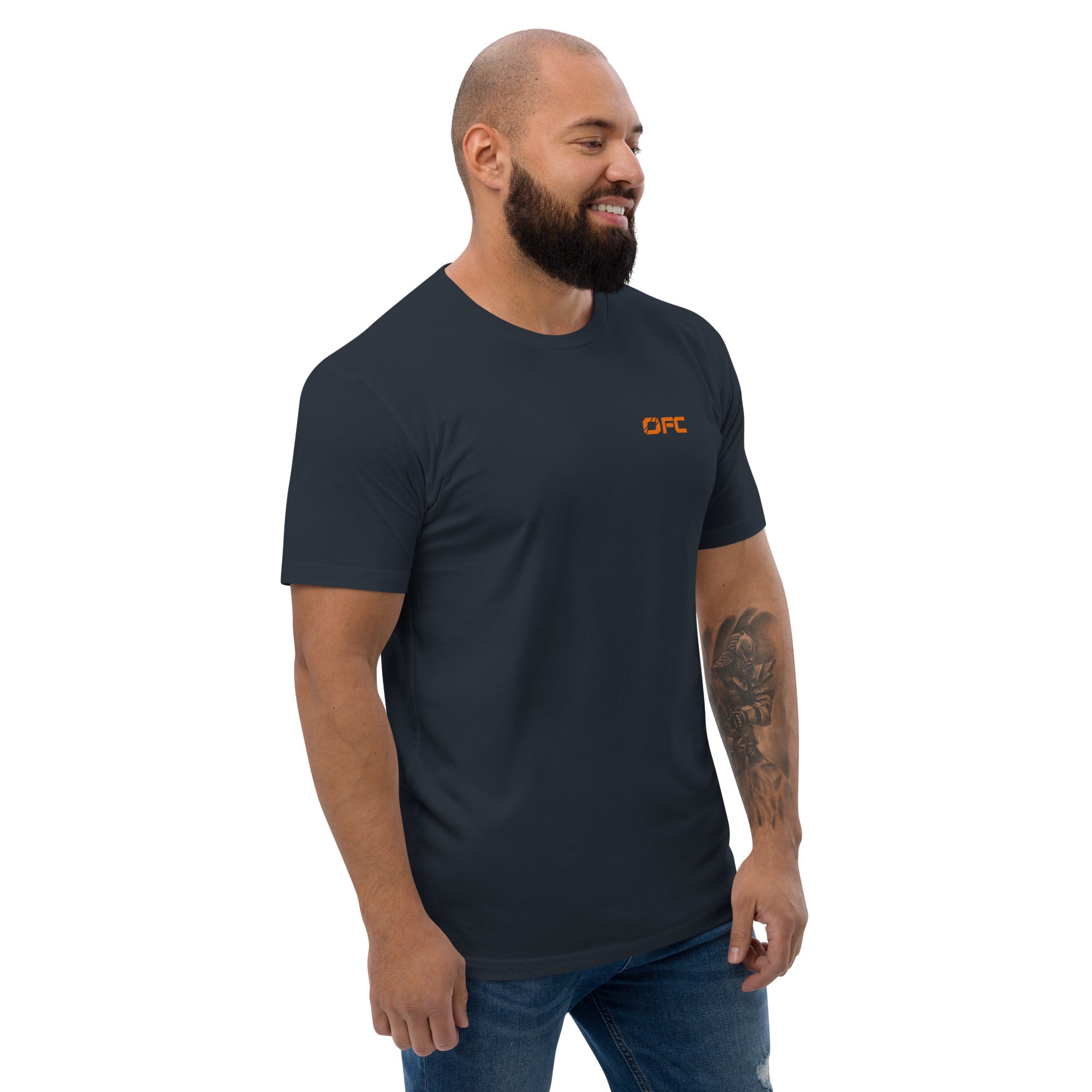 OFC Premium Combed Cotton Short Sleeve T-Shirt Black