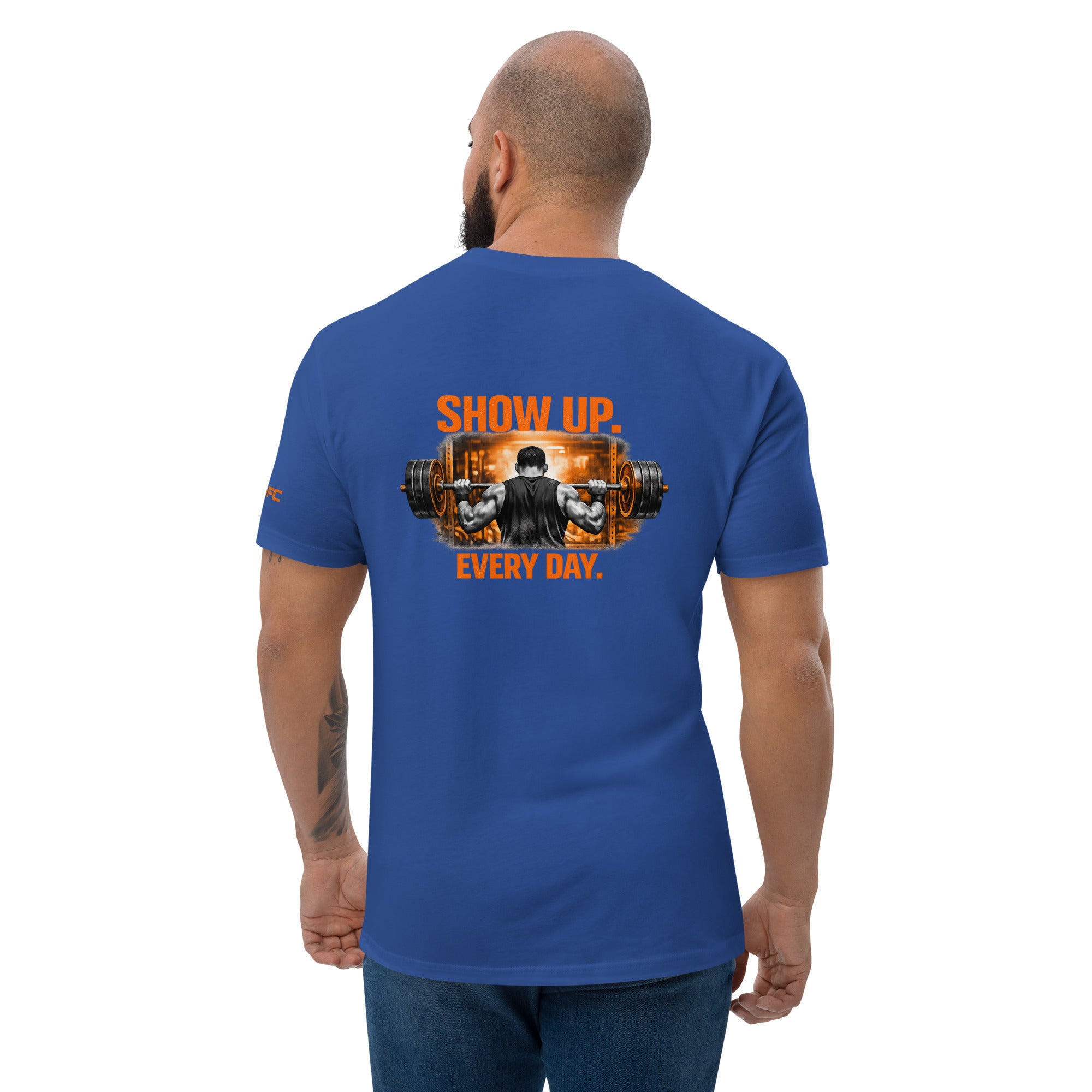 OFC Premium Combed Cotton Short Sleeve T-Shirt Royal Blue