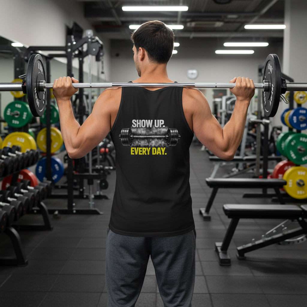 OFC Men's Classic Tank Top - Premium Cotton Sleeveless Shirt
