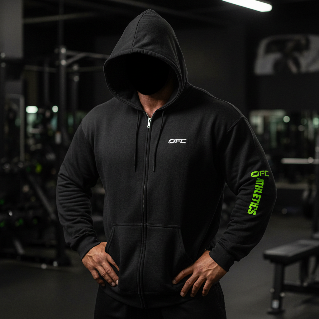 OFC Men Heavy Blend Zip Hoodie - Premium Fleece Comfort
