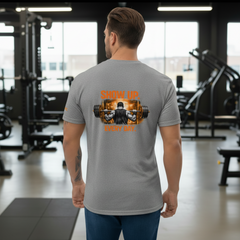 OFC Premium Combed Cotton Short Sleeve T-Shirt Heather Grey