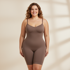 Seamless Full Body Shaper for Women - Tummy Control Bodysuit with Butt Lifter & Thigh Slimmer