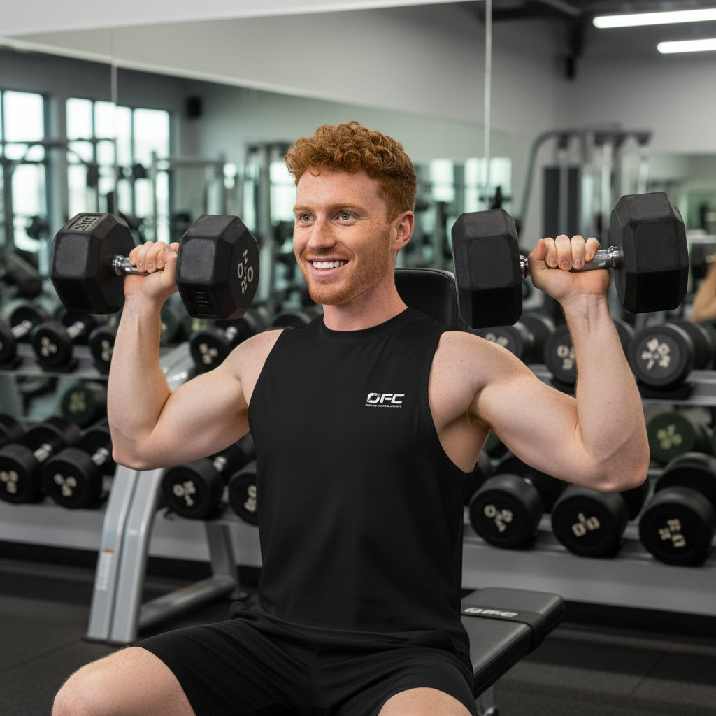 OFC Men's Muscle Tank - Premium Relaxed Fit Gym Tank | THE OFC STYLE