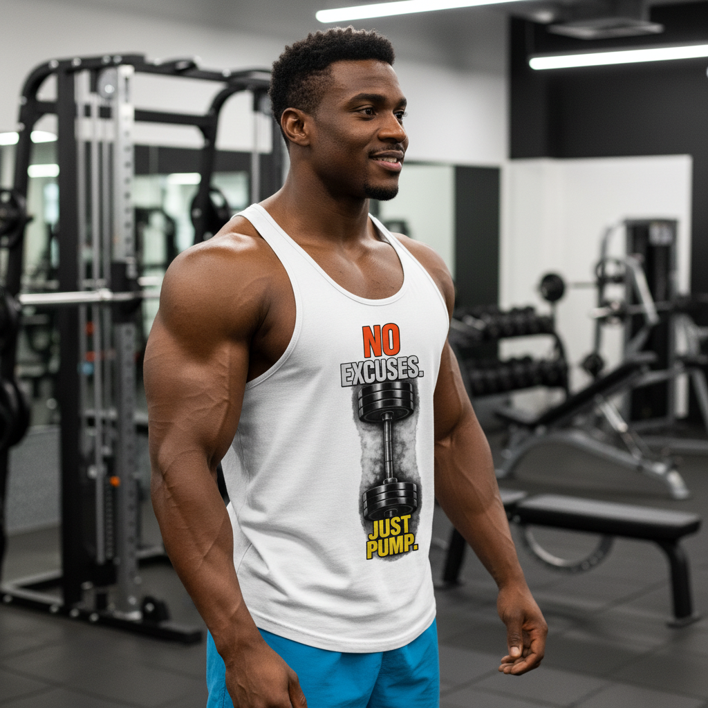 OFC Men's Classic Tank Top - Premium Cotton Sleeveless Shirt