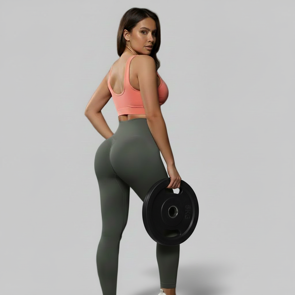 Women's Seamless Butt-Lifting Yoga Leggings | High-Waist Peach Hip Tights