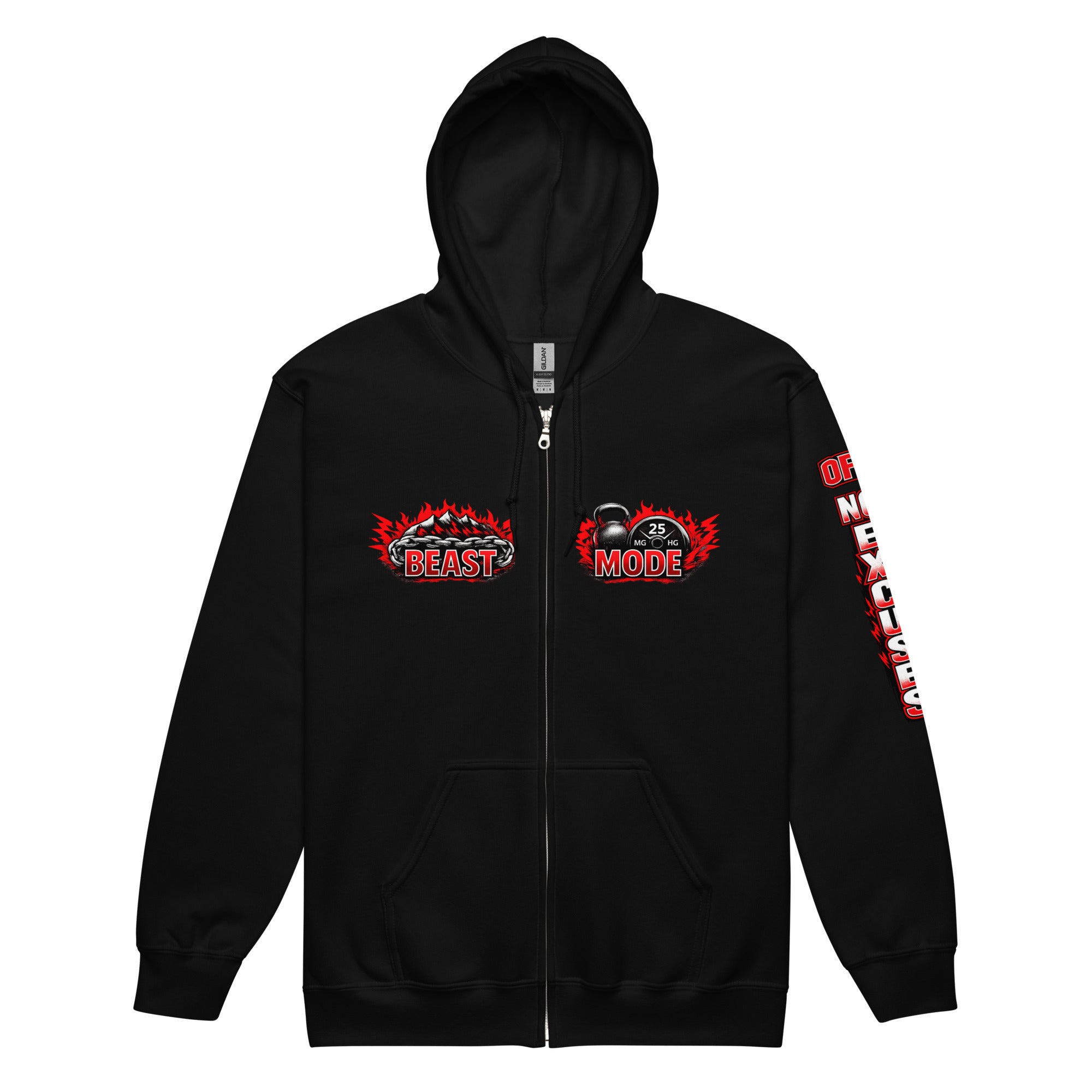 OFC Men's Heavy Blend Zip Hoodie - Premium Fleece Performance