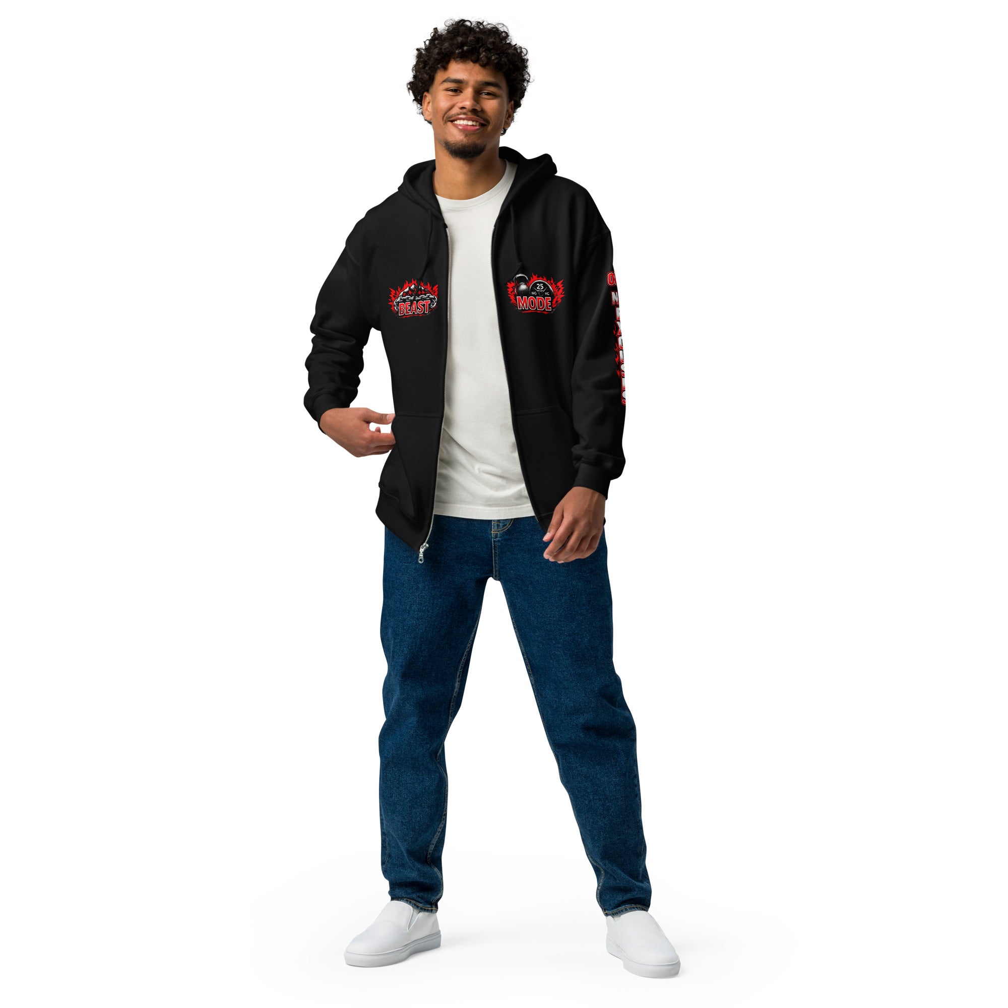 OFC Men's Heavy Blend Zip Hoodie - Premium Fleece Performance