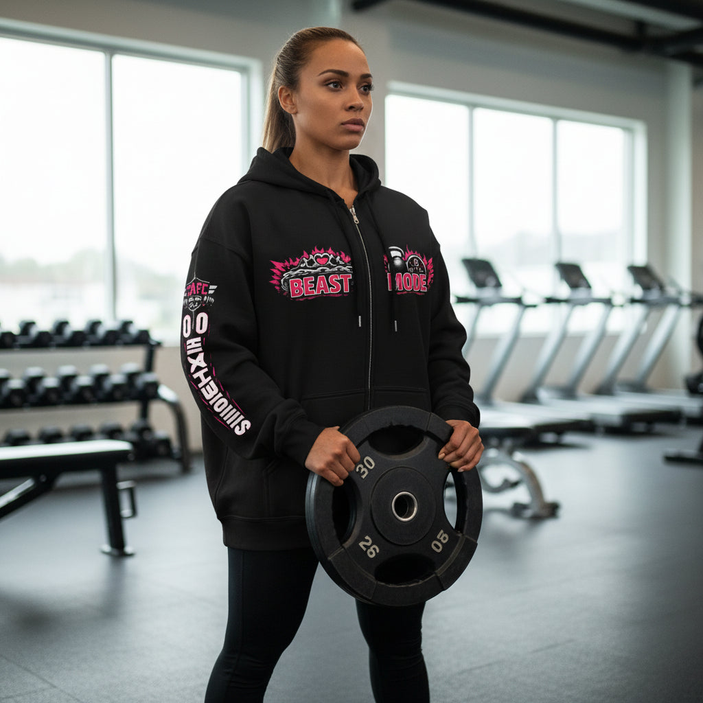 OFC Women's Heavy Blend Zip Hoodie - Premium Fleece Comfort