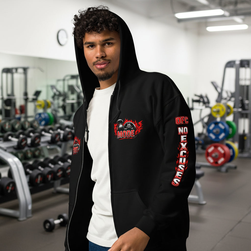 OFC Men's Heavy Blend Zip Hoodie - Premium Fleece Performance