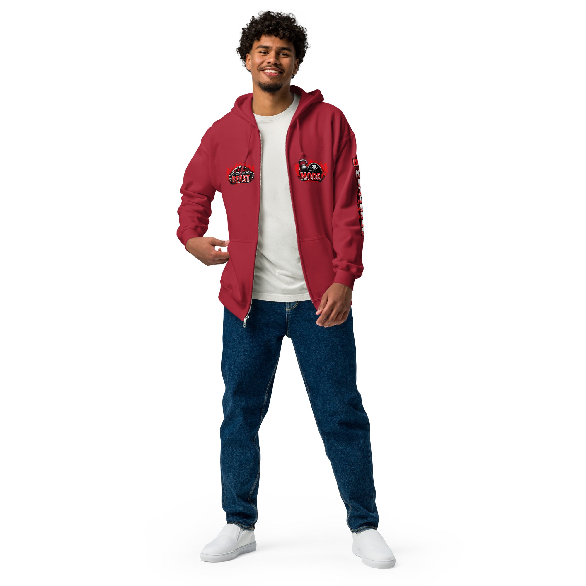 OFC Men's Heavy Blend Zip Hoodie - Premium Fleece Performance