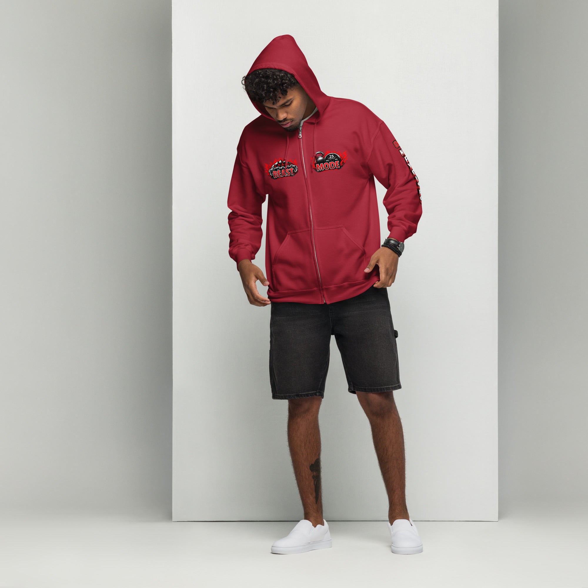 OFC Men's Heavy Blend Zip Hoodie - Premium Fleece Performance