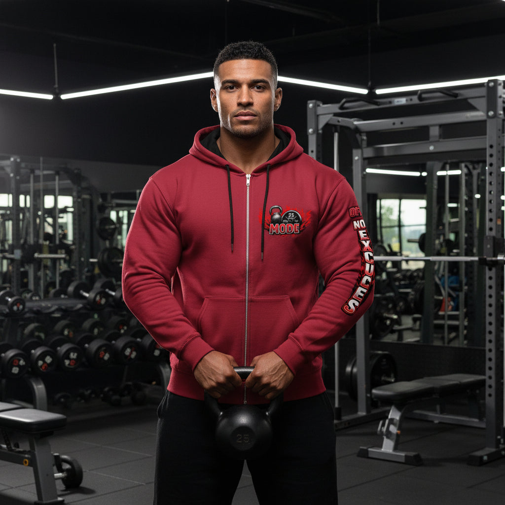 OFC Men's Heavy Blend Zip Hoodie - Premium Fleece Performance