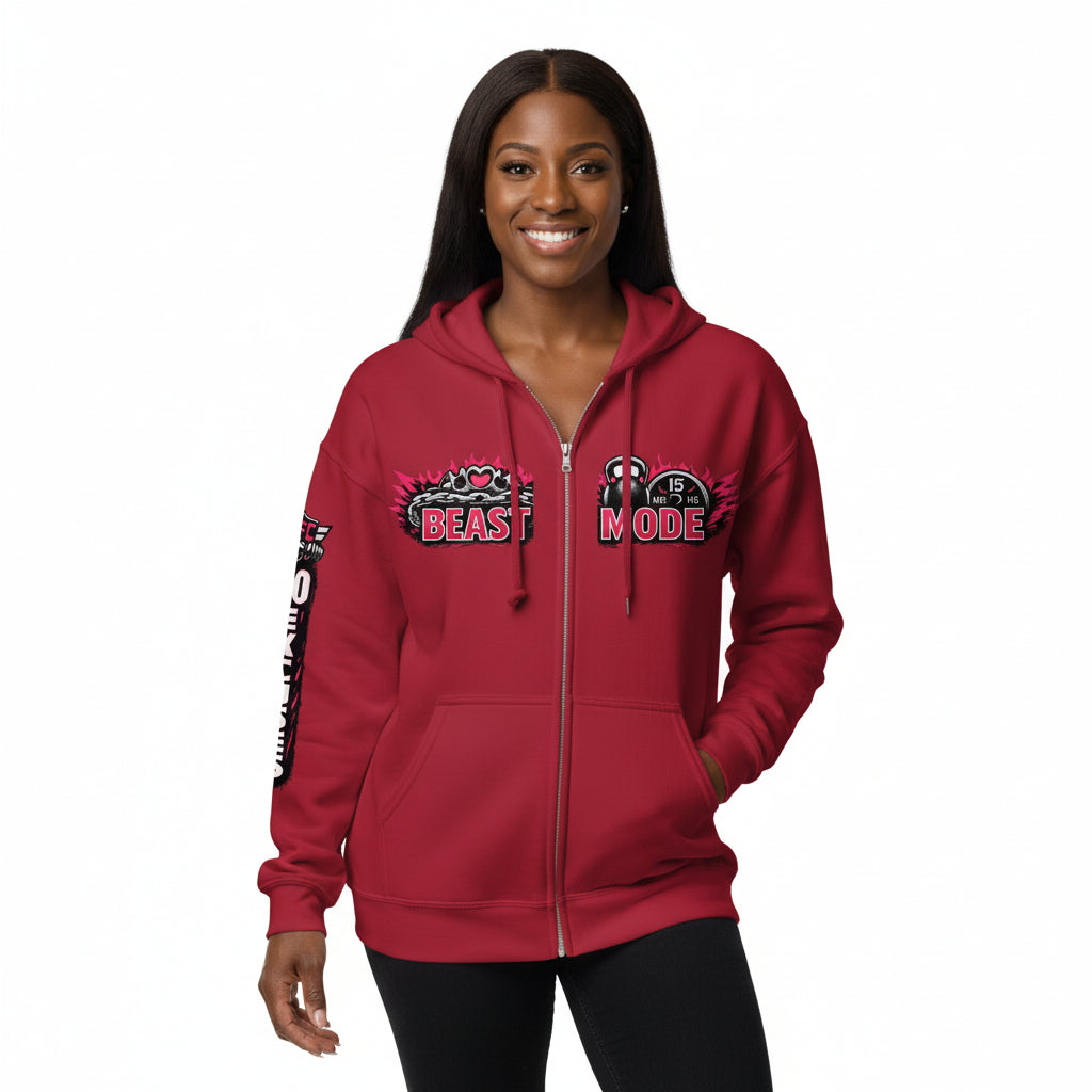 OFC Women's Heavy Blend Zip Hoodie - Premium Fleece Comfort