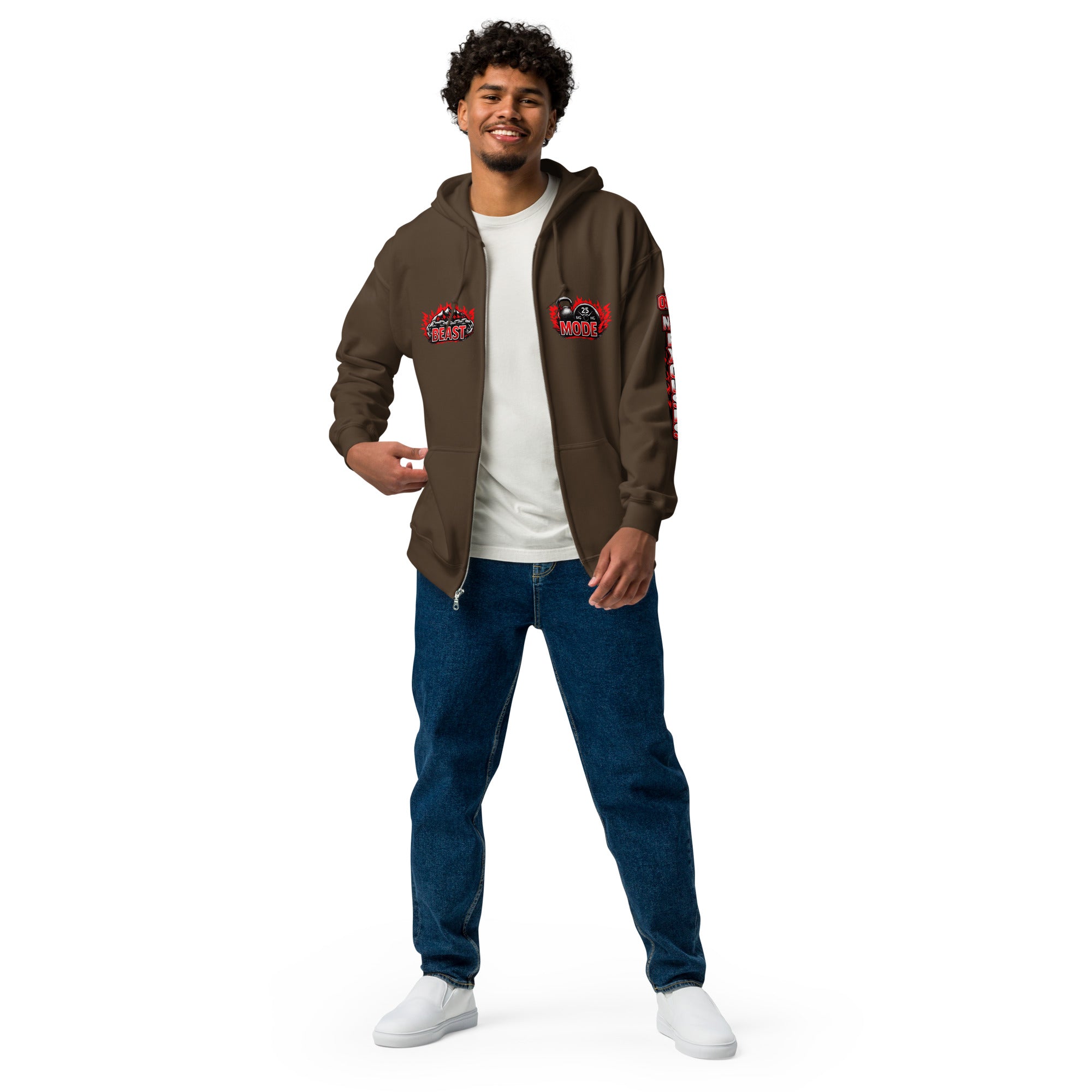 OFC Men's Heavy Blend Zip Hoodie - Premium Fleece Performance