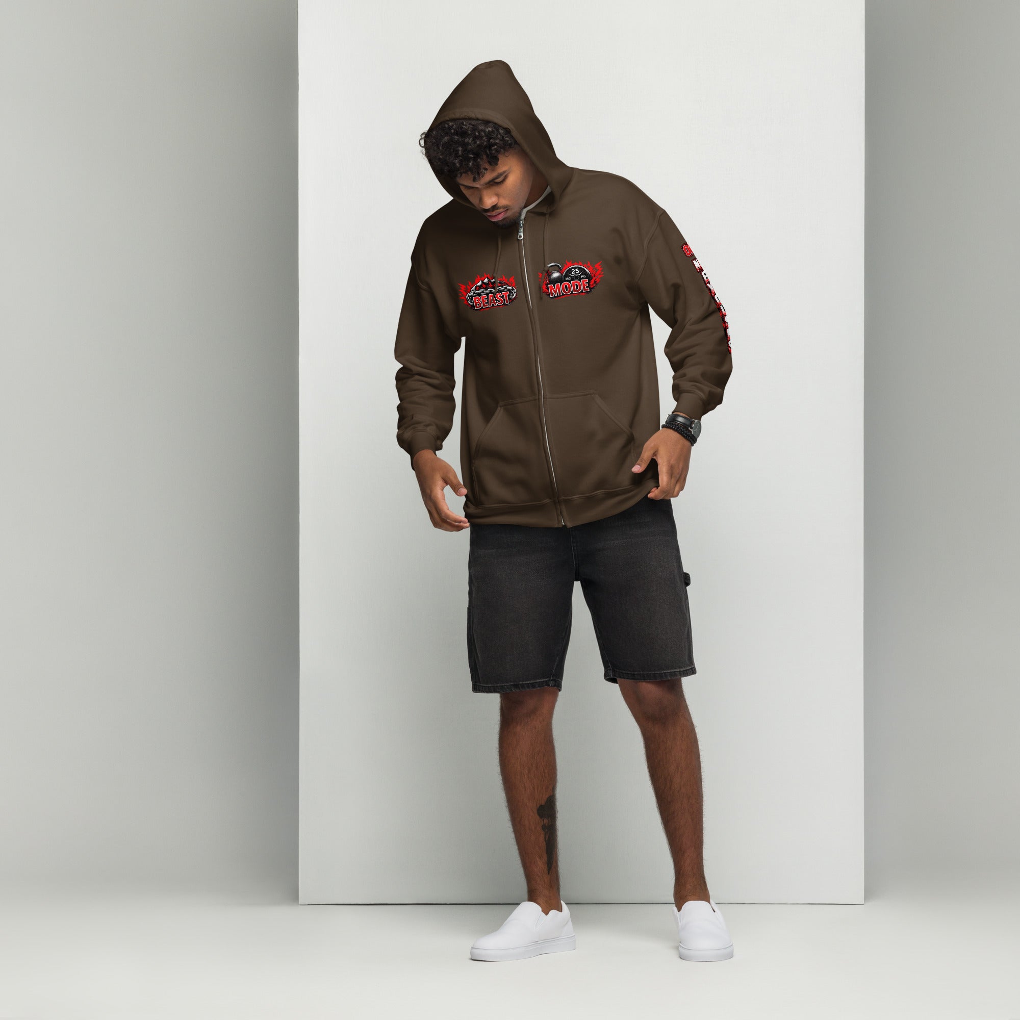 OFC Men's Heavy Blend Zip Hoodie - Premium Fleece Performance