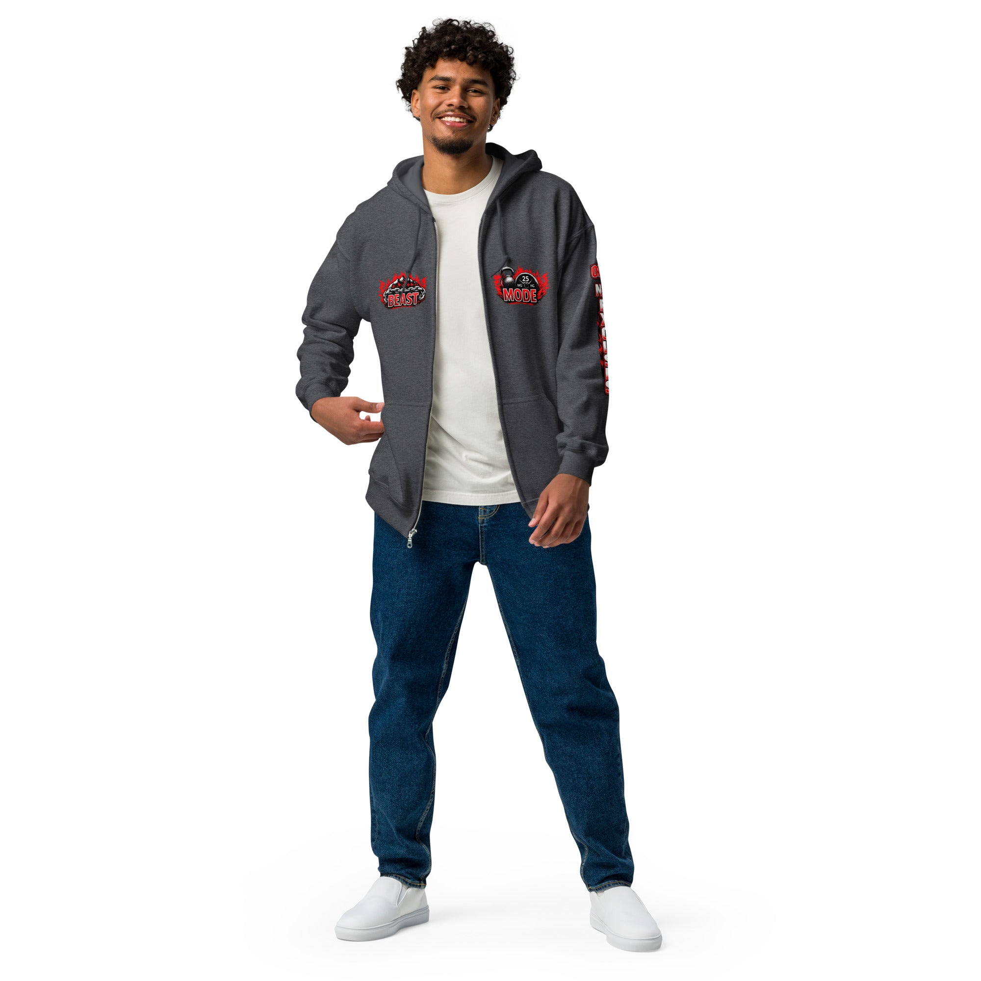 OFC Men's Heavy Blend Zip Hoodie - Premium Fleece Performance