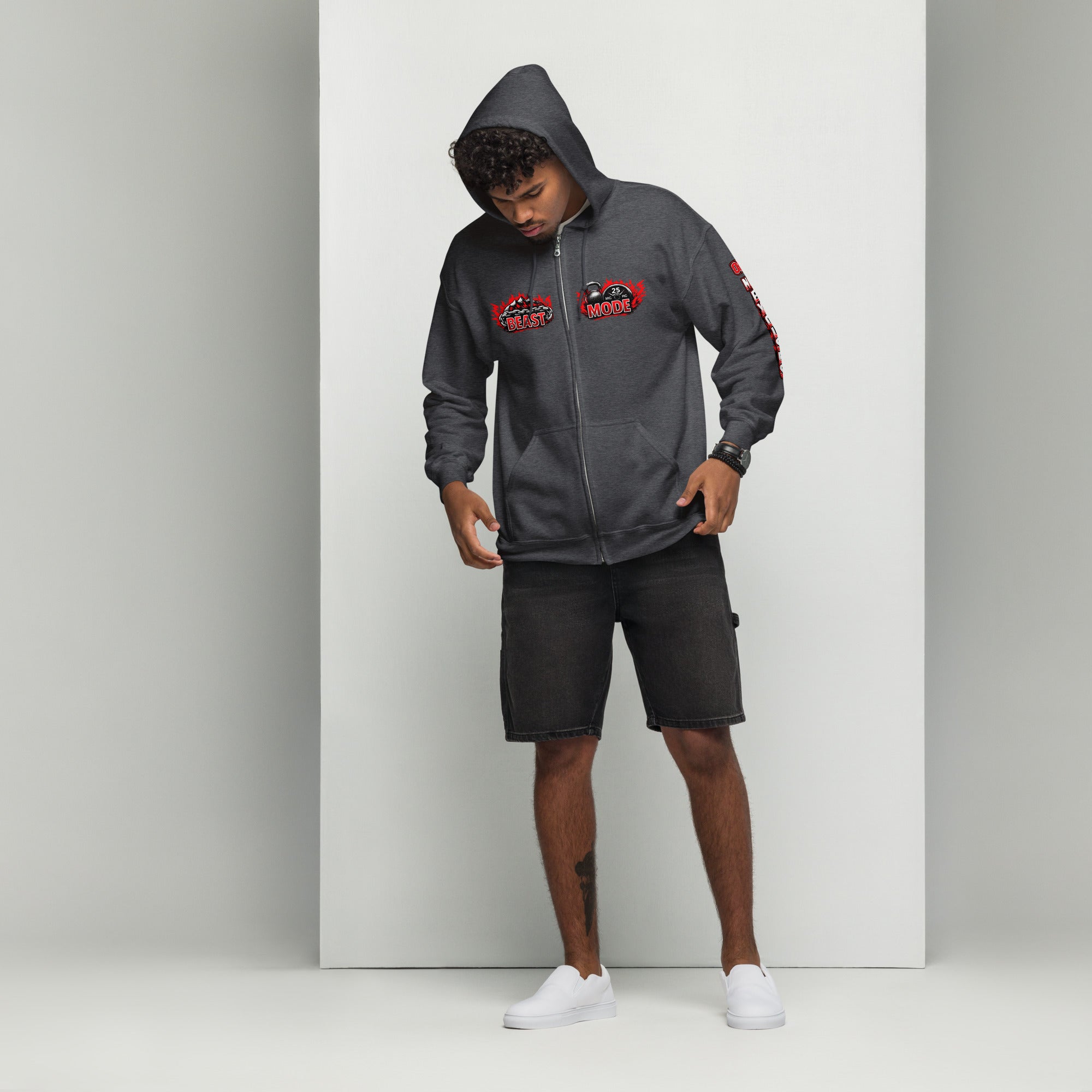 OFC Men's Heavy Blend Zip Hoodie - Premium Fleece Performance