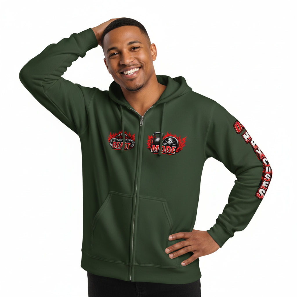 OFC Men's Heavy Blend Zip Hoodie - Premium Fleece Performance