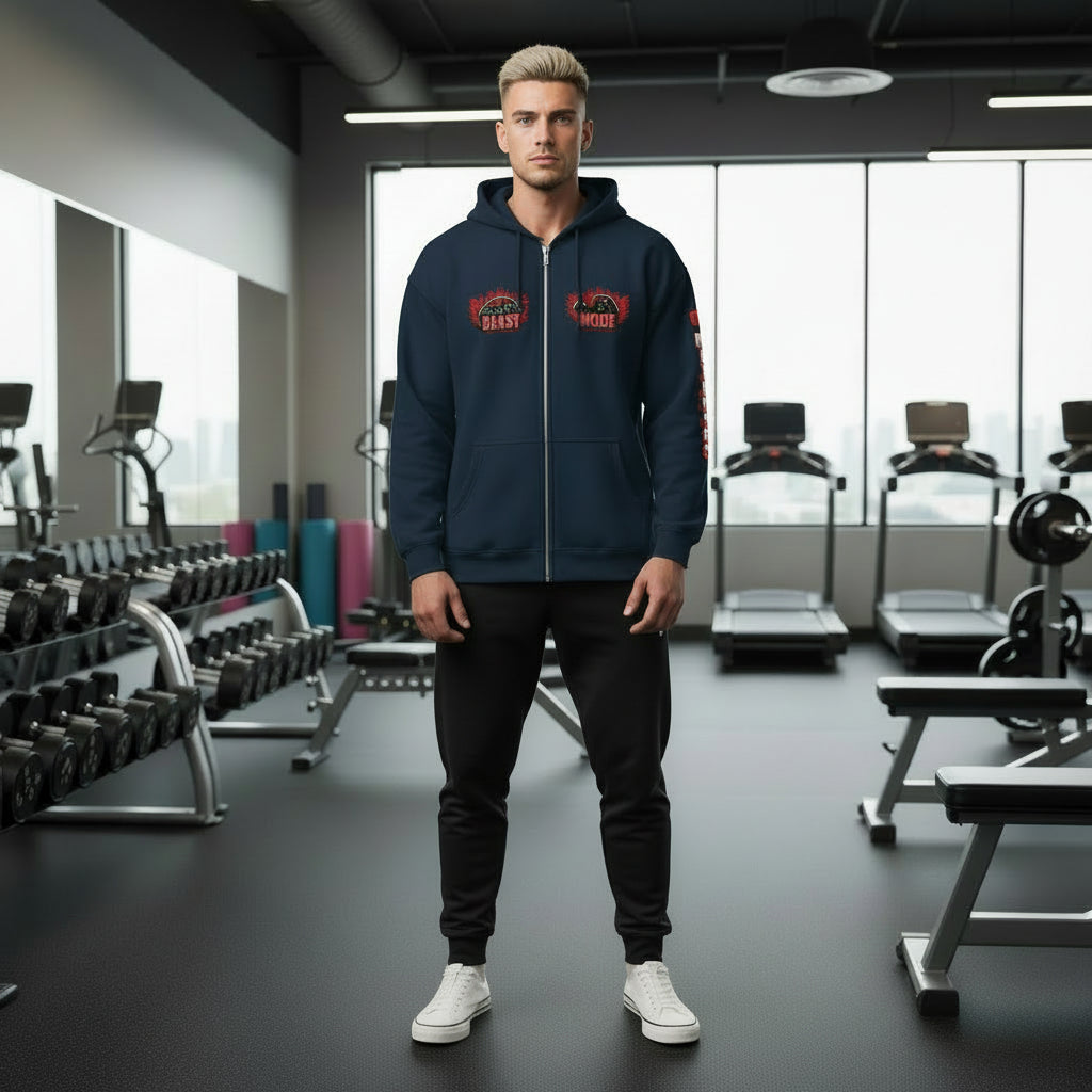 OFC Men's Heavy Blend Zip Hoodie - Premium Fleece Performance