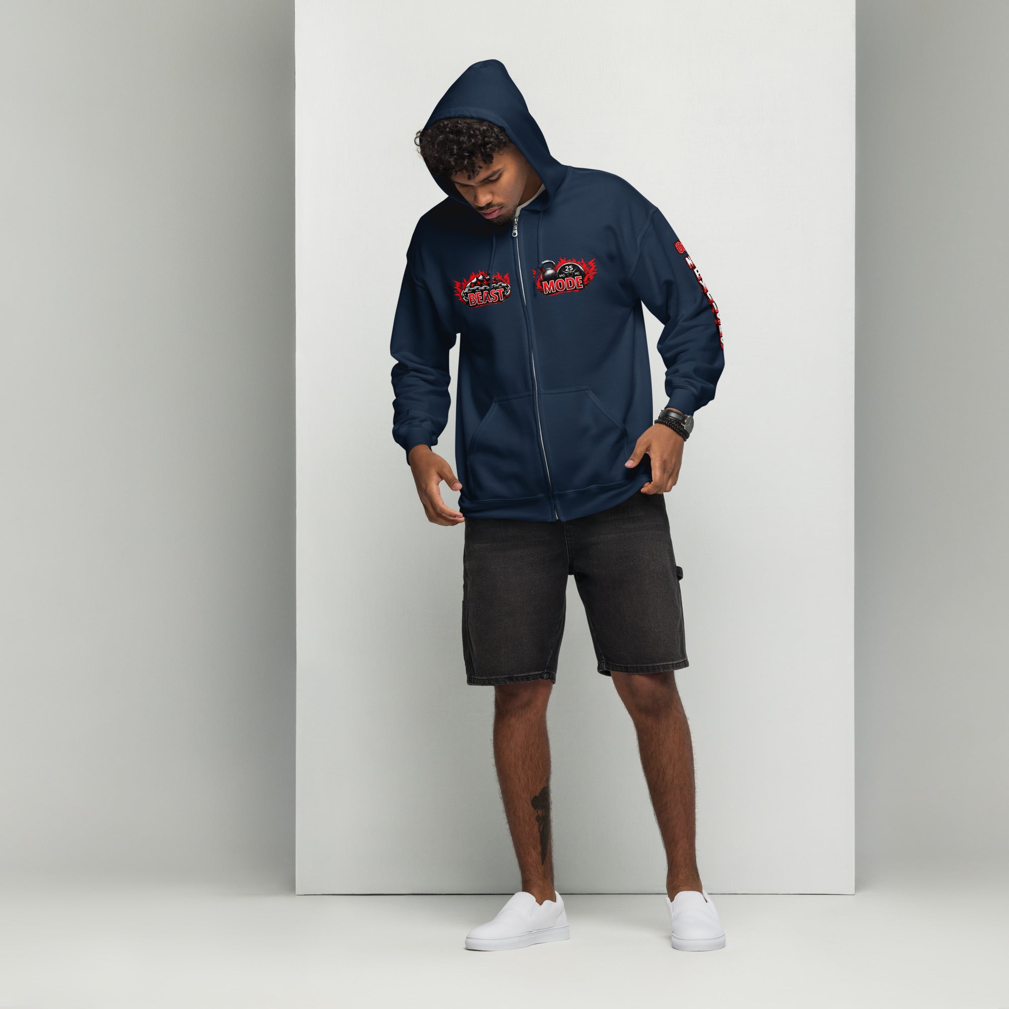 OFC Men's Heavy Blend Zip Hoodie - Premium Fleece Performance