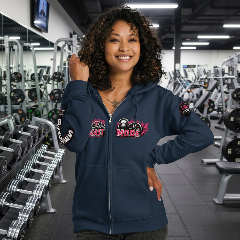OFC Women's Heavy Blend Zip Hoodie - Premium Fleece Comfort